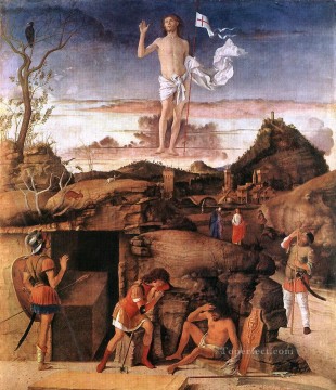 Resurrección de Cristo religioso Giovanni Bellini Pinturas al óleo